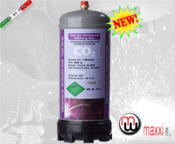 Bouteille MaxxiLine jetable CO2 pour la soudure