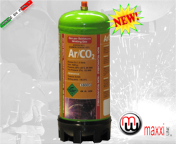 Bouteille MaxxiLine jetable mélange 80% Argon 20% CO2