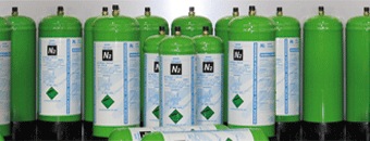 Nitrogen Gas Bottles