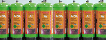 Gas bottles for Welding