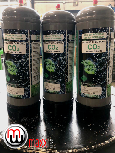 MaxxiLine 1200g CO2 Carbon Dioxide for Aquarium