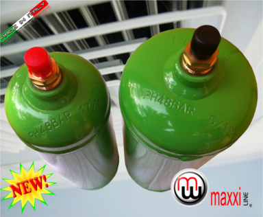 MaxxiLine Refillable Refrigerant Bottles EN 13322-1