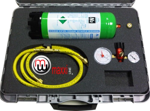 MaxxiLine - Disposable Nitrogen gas bottles for Air Conditioning and  Refrigeration industry